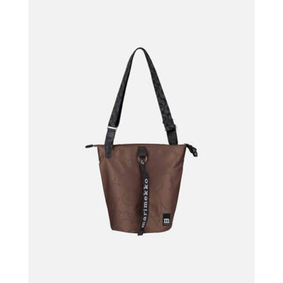 Marimekko marimekko all day bucket pirto unikko bag brown