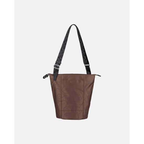 Marimekko marimekko all day bucket pirto unikko bag brown