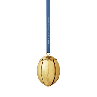 georg jensen spring 2025 egg gold plated