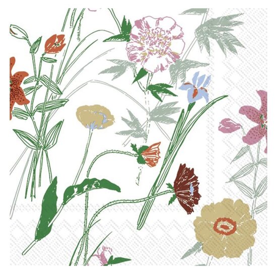 Marimekko marimekko puutarhakutsut green servetten S