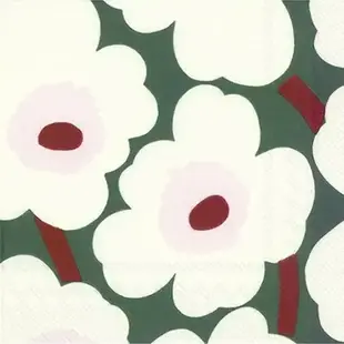 marimekko unikko green cream