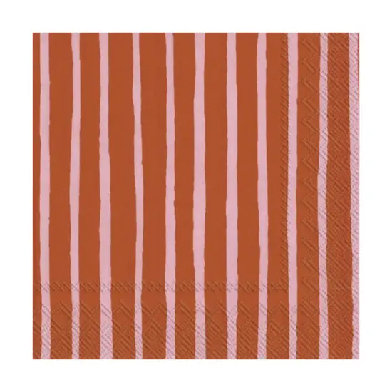 Marimekko marimekko piccolo pink orange servetten