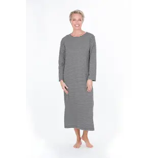 ritva falla ursela night gown black-beige M