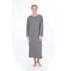 ritva falla ursela night gown black-beige L