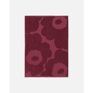 marimekko Unikko solid hand towel 50x70 cm