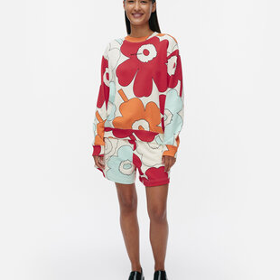 marimekko Leiot Piirto Unikko kioski sweatshirt S