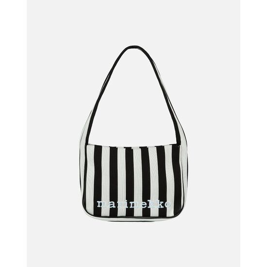 Marimekko marimekko knitted  merirosvo shoulder bag black/white