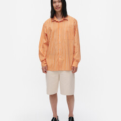 marimekko Jokapoika Kioski cotton shirt ornaje witte strepen