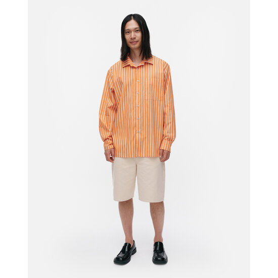 Marimekko marimekko Jokapoika Kioski cotton shirt ornaje witte strepen