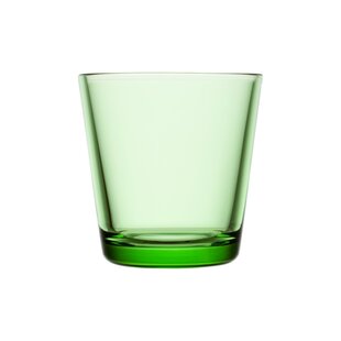 iittala kartio tumbler 21 cl applegreen 2 pcs