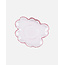 marimekko marimekko glass plate clear pink