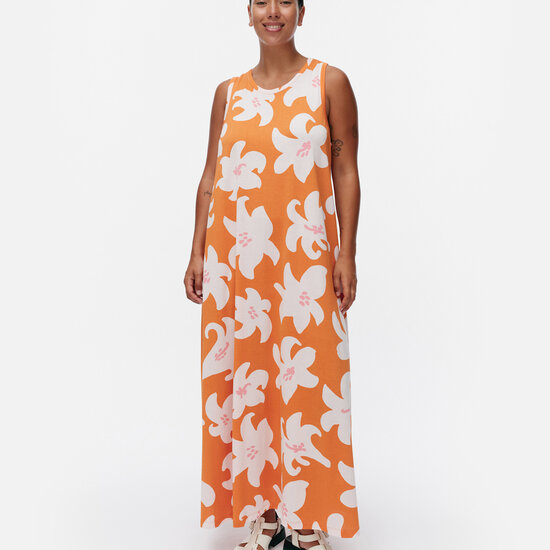 Marimekko marimekko Liplatus Villinarsissi dress L