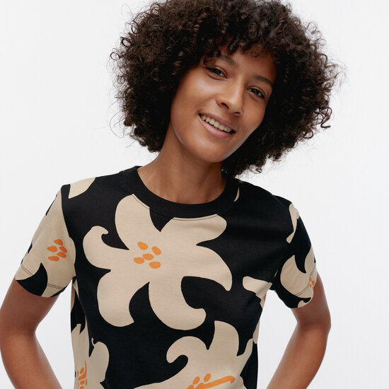 Marimekko marimekko Heleys Villinarsissi t-shirt M