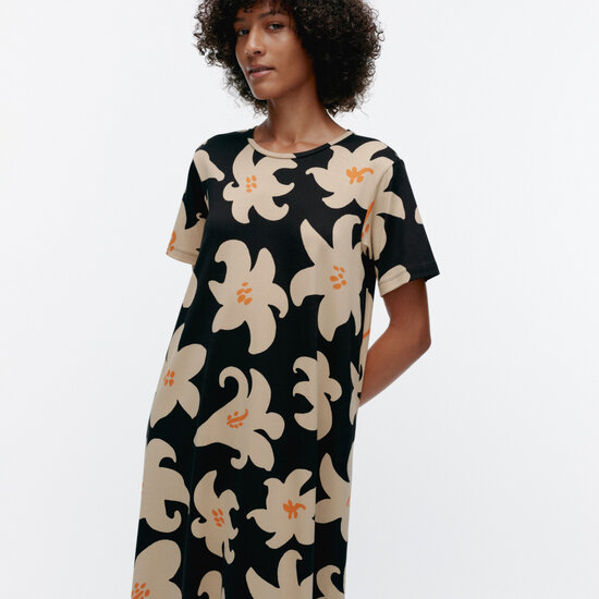 Marimekko marimekko Kalliokielo Villinarsissi dress L