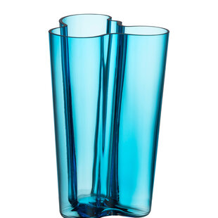 iittala aalto vase 251 mm. turquoise