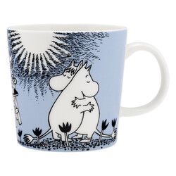 arabia moomin mug love blue 0.3L
