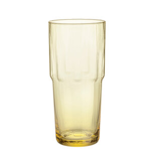 iittala solare tall glass 39cl fire yellow 2pcs