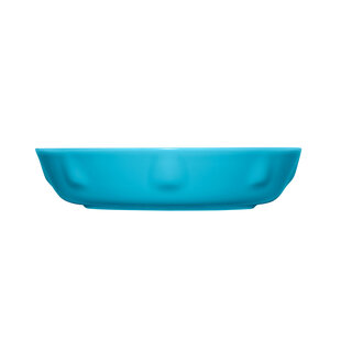iittala solare plate deep 22 cm. electric blue