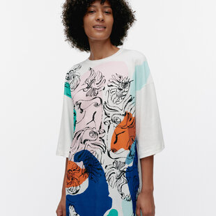 marimekko Petran Blombom Placement t-shirt M