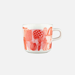 marimekko oiva koffiekop Oiva siirtolapuutarha oranje 2 dl