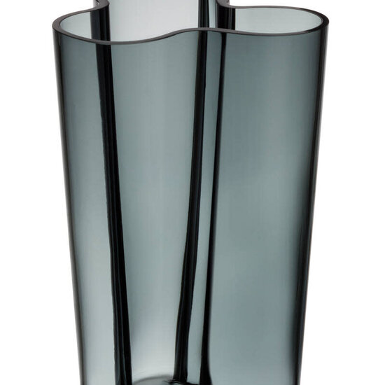 Iittala iittala aalto vase 251mm dark grey