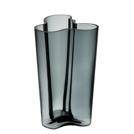 Iittala iittala aalto vase 251mm dark grey