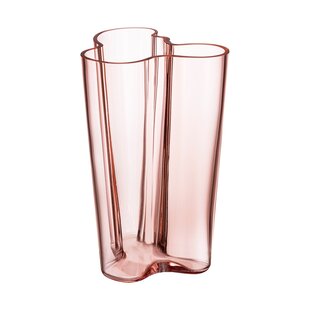 Aalto vase 251mm salmon pink