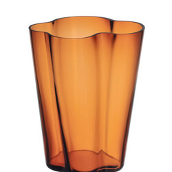 iittala aalto vase 270mm copper
