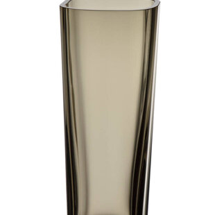iittala aalto vase 180mm smoky grey