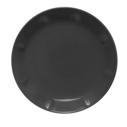 iittala solare plate 27 cm steel grey