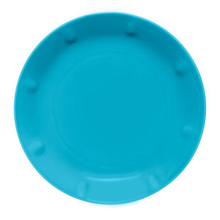 iittala solare plate 27 cm  electric blue