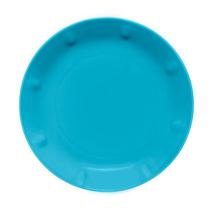 iittala solare plate 27 cm  electric blue