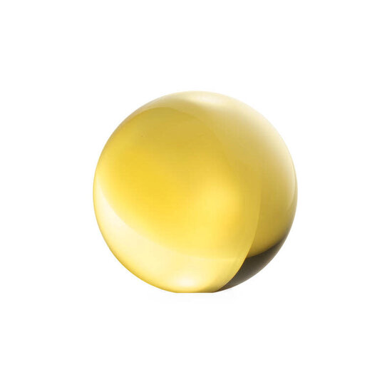 Iittala iittala solare glass sphere fireyellow 5 cm