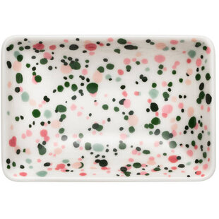 Iittala OTC A7 plate 7x10 cm Helle pink-green