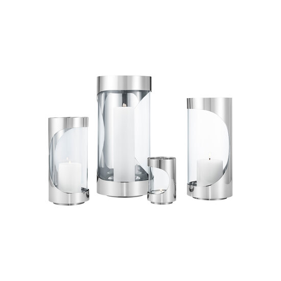 Georg Jensen georg jensen CHROME CONTOURS tea light