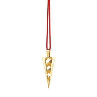 Georg Jensen kersthanger 2025 Holiday Ornament, Cornet gold