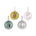 Muurla muurla glass decoration ball moomin gift set of 4