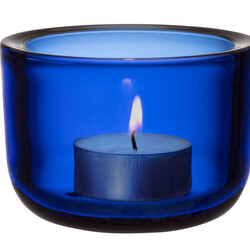 iittala valkea candleholder 60mm ultr.blue