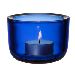 iittala valkea candleholder 60mm ultr.blue