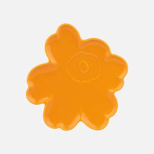 marimekko Unikko Plate 20 cm warm yellow