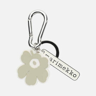 marimekko aallokas Unikko key chain