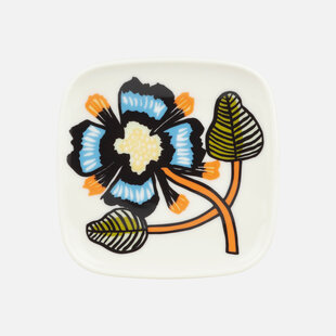 marimekko Oiva / Tiara Plate 10x10 cm