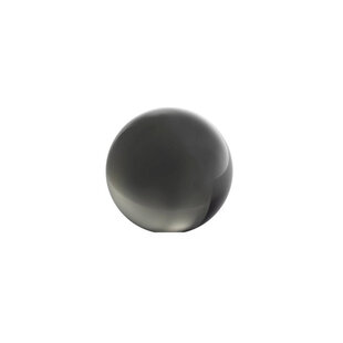iittala solare glass sphere steel grey 5 cm