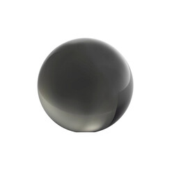 iittala solare glass sphere steel grey 8 cm