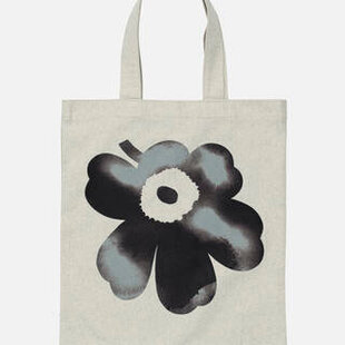 marimekko vankka akwarelli unikko bag