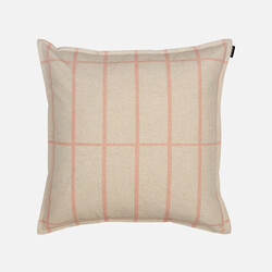 marimekko tiiliskivi cushion cover linen/peach 50 x 50 cm
