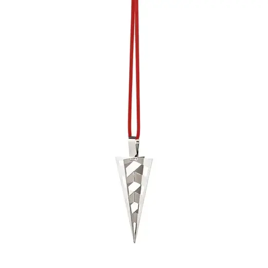 Georg Jensen Georg Jensen Holiday ornament Cornet silver