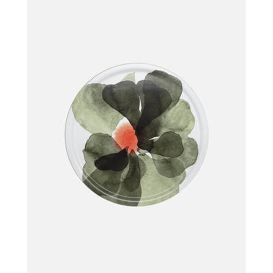 Marimekko marimekko valssi  green tray 46 cm.