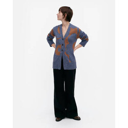 marimekko kumma unikko cardigan Mt. M