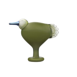 iittala birds by toikka leppainen 190 x 165 mm moss green